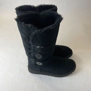 Uggs Australia Black Bailey Button 1873 Boots Womens Size 9